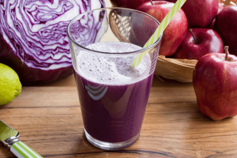 red cabbage juice recipes